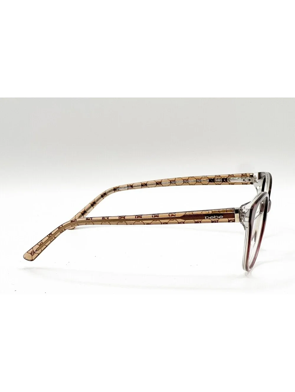 Bebe BB5195 200 Topaz Gradient Round Authentic Eyeglass Frames 53-17